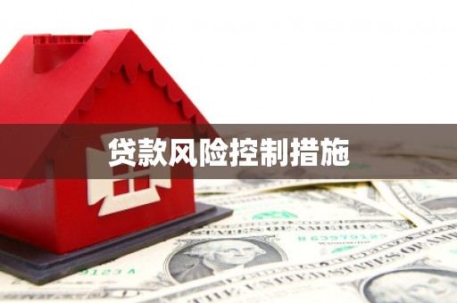 和县贷款风险控制措施