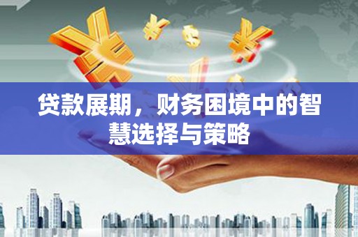 和县贷款展期，财务困境中的智慧选择与策略
