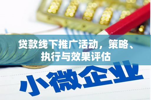 和县贷款线下推广活动，策略、执行与效果评估