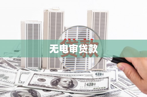 和县无电审贷款