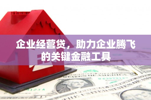 和县企业经营贷，助力企业腾飞的关键金融工具