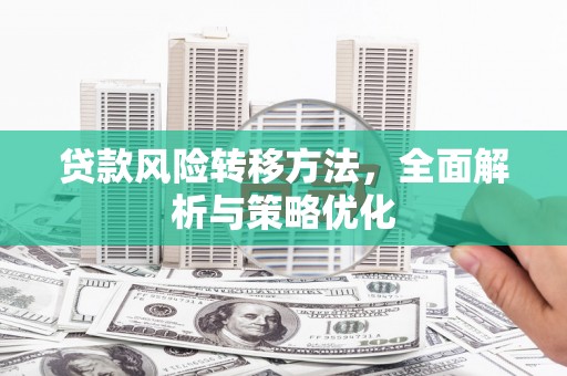 和县贷款风险转移方法，全面解析与策略优化