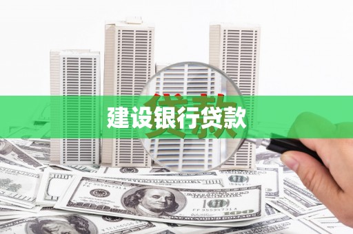 和县建设银行贷款