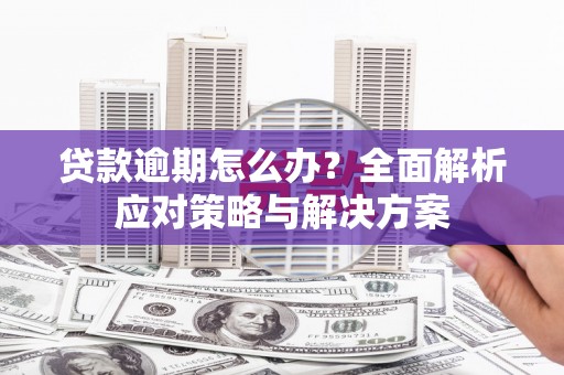 和县贷款逾期怎么办？全面解析应对策略与解决方案