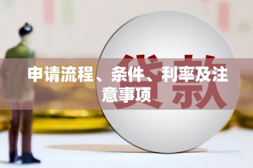 和县申请流程、条件、利率及注意事项
