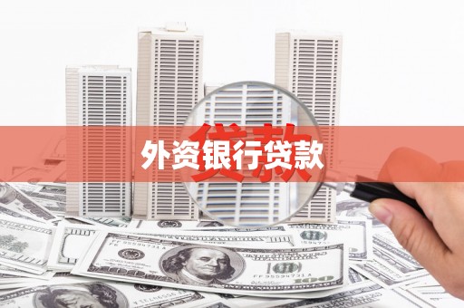 和县外资银行贷款
