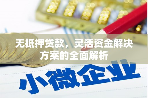 和县无抵押贷款，灵活资金解决方案的全面解析