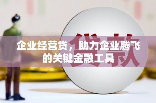 和县企业经营贷，助力企业腾飞的关键金融工具