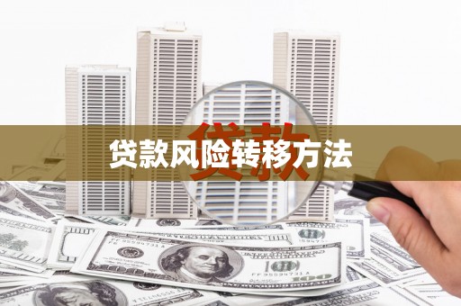 和县贷款风险转移方法