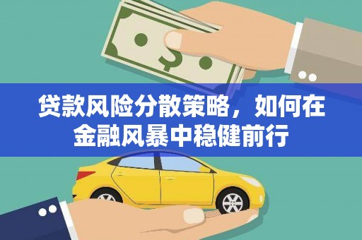 和县贷款风险分散策略，如何在金融风暴中稳健前行
