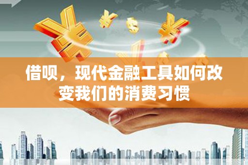 和县借呗，现代金融工具如何改变我们的消费习惯
