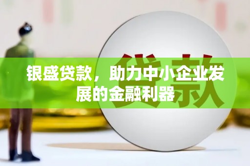 和县银盛贷款，助力中小企业发展的金融利器