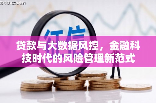 和县贷款与大数据风控，金融科技时代的风险管理新范式