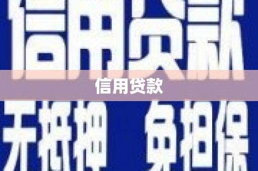 和县信用贷款