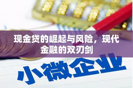 和县现金贷的崛起与风险，现代金融的双刃剑