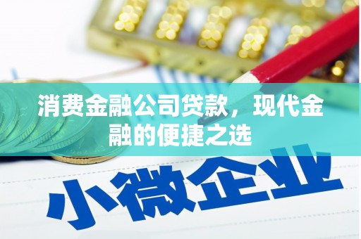 和县消费金融公司贷款，现代金融的便捷之选