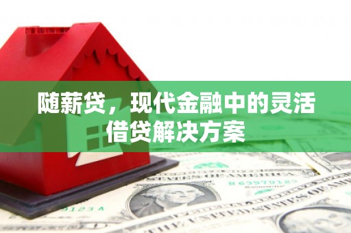 和县随薪贷，现代金融中的灵活借贷解决方案