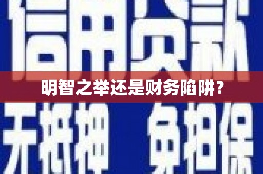 和县明智之举还是财务陷阱？
