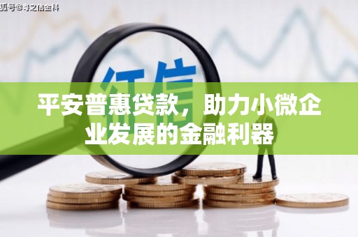 和县平安普惠贷款，助力小微企业发展的金融利器