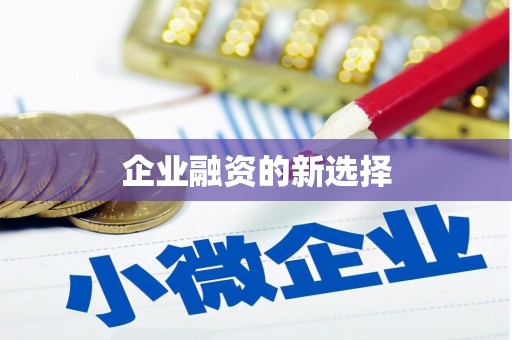 和县企业融资的新选择