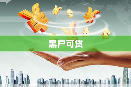 和县黑户可贷