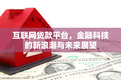 和县互联网贷款平台，金融科技的新浪潮与未来展望