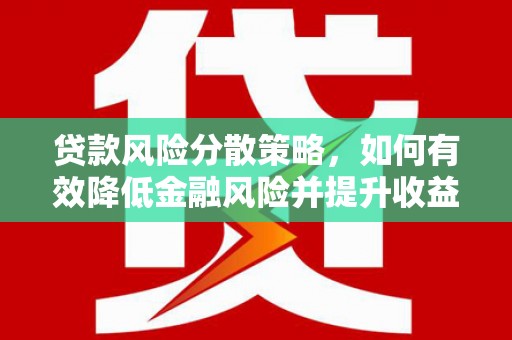 和县贷款风险分散策略，如何有效降低金融风险并提升收益