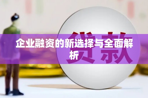 和县企业融资的新选择与全面解析