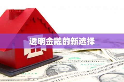 和县透明金融的新选择