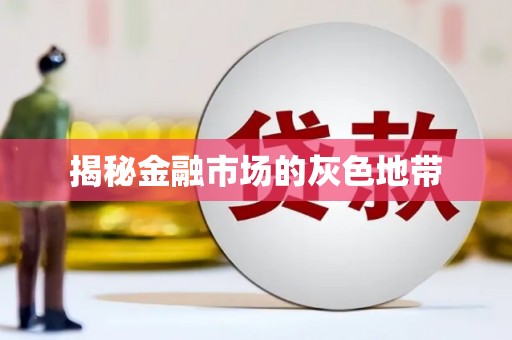 和县揭秘金融市场的灰色地带